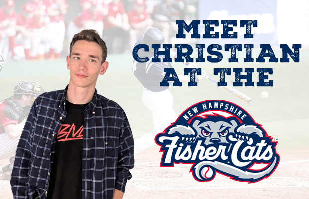 Christian at NH Fisher Cats