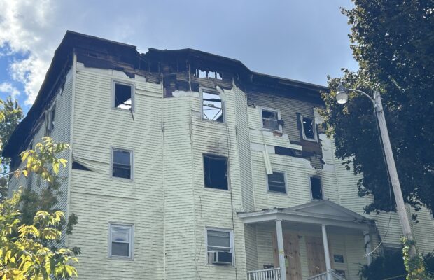 Massive Fire Destroys Manchester Apartment Building Friday Night
